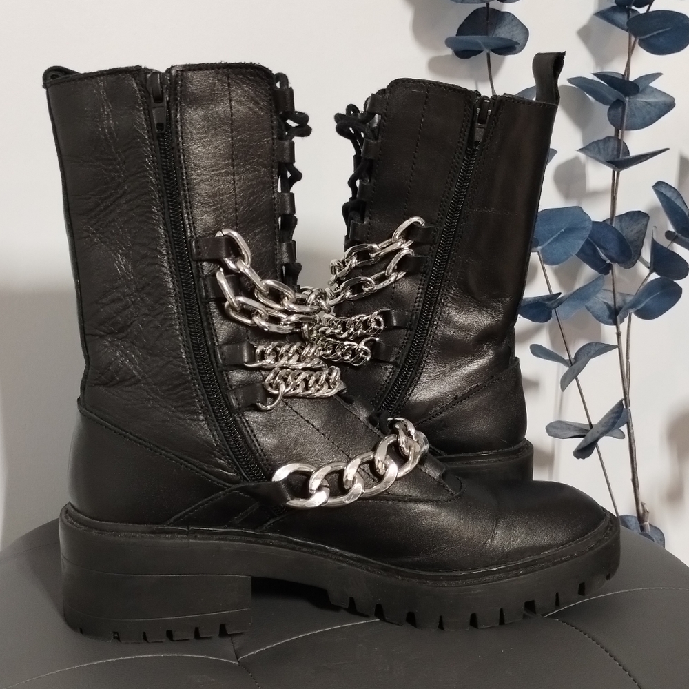 Zara - Combat Boots - Picture 3 of 5